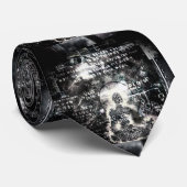 Kunst des mystischen Symbols Krawatte (Gerollt)