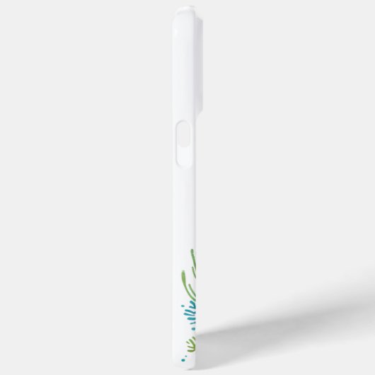 Kunst des nautischen Seepferds/des Strandes/der Kü Case-Mate iPhone Hülle (Rückseite / Rechts)