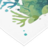 Kunst des nautischen Seepferds/des Strandes/der Kü Tischdecke (Schrägansicht)