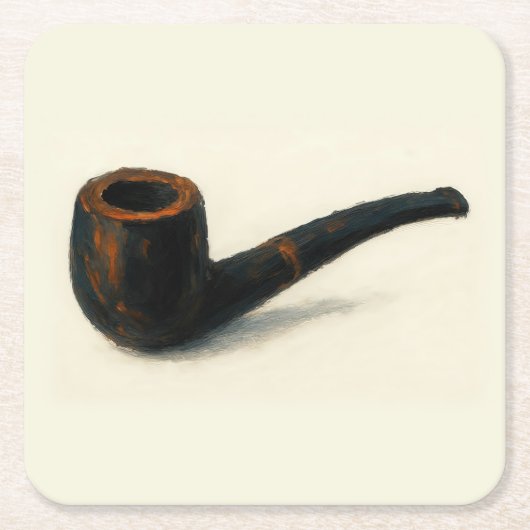 Kunst des Pfeifenmachens Rechteckiger Pappuntersetzer (Vorderseite)