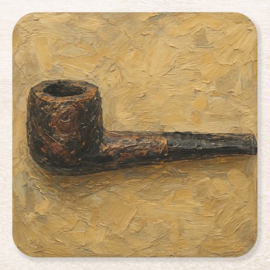 Kunst des Pfeiferauchens (#14) Rechteckiger Pappuntersetzer (Vorderseite)