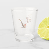 Kunst des Pfeiferauchens 1 Schnapsglas (Rückseite)