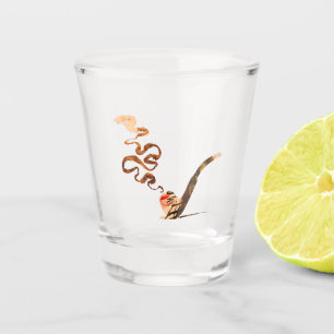 Kunst des Pfeiferauchens 1 Schnapsglas
