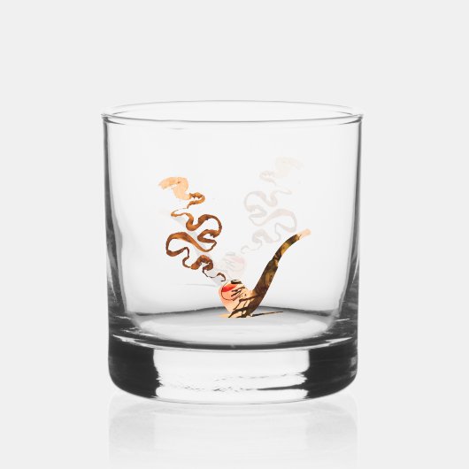 Kunst des Pfeiferauchens 1 Whiskyglas (Vorderseite)