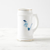 Kunst des Pfeiferauchens 2 Bierglas (VorderseiteRechts)