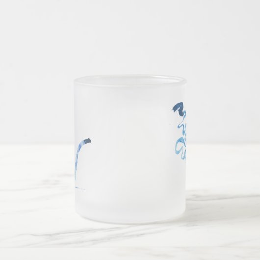 Kunst des Pfeiferauchens 2 Mattglastasse (Mittel)