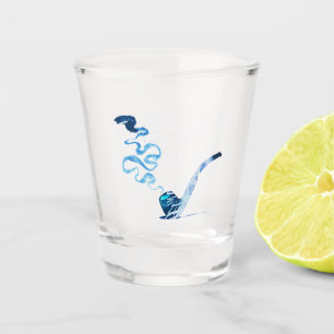 Kunst des Pfeiferauchens 2 Schnapsglas