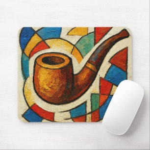 Kunst des Pfeiferauchens (#3) Mousepad