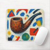 Kunst des Pfeiferauchens (#5) Mousepad (Mit Mouse)
