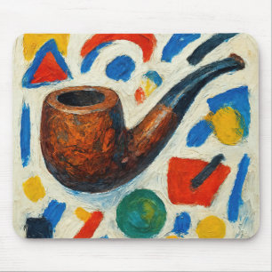 Kunst des Pfeiferauchens (#5) Mousepad