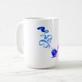 Kunst des Pfeiferauchens (Miami) Kaffeetasse (Vorderseite Links)