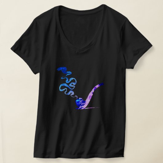 Kunst des Pfeiferauchens (Miami) T-Shirt (Ablage )