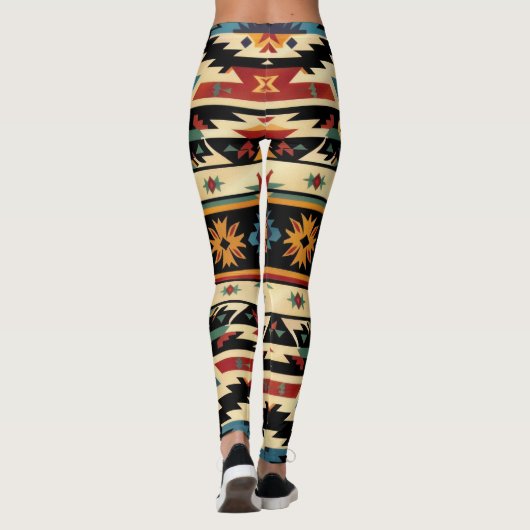 Kunst des Südwestens Leggings (Rückseite)