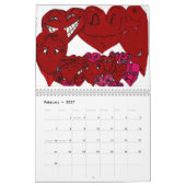 KUNST DES URLAUBS KALENDER (Feb 2027)