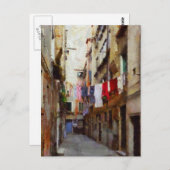 Kunst des Waschtags Postkarte (Vorne/Hinten)