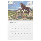 Kunst des wilden Westens Kalender (Feb 2027)