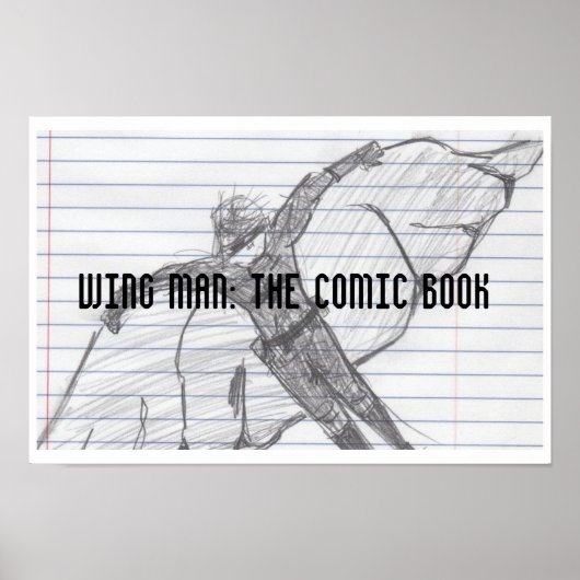 Kunst des Wing Man Poster (Vorne)