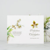 Kunst, Dichtung und Musik Blume Orchid (Stehend Vorderseite)