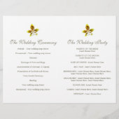 Kunst, Dichtung und Musik Blume Orchid (Rückseite)