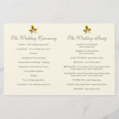 Kunst, Dichtung und Musik Blume Orchid (Rückseite)