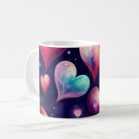 Kunst, Dichtung und Musik Kaffeetasse (Vorderseite Links)