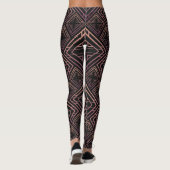 Kunst, Dichtung und Musik Leggings (Rückseite)