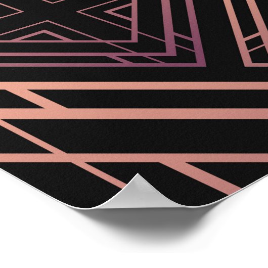 Kunst, Dichtung und Musik Poster (Ecke)