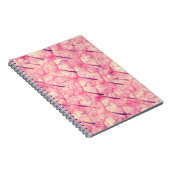 Kunst Die rosa Aquarellfarbe Klappe Wasserfarbe Notizblock (Rechte Seite)