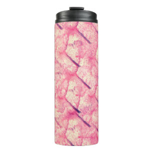 Kunst Die rosa Aquarellfarbe Klappe Wasserfarbe Thermosbecher