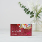 Kunst-Direktor: Entwurfs-Studio-Grafiker-Maler Visitenkarte (Stehend Vorderseite)