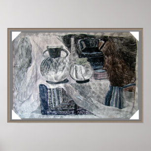 Kunst-Druck "des Stillleben-I" Poster