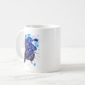 Kunst-Druck Yamahas YZF R1 Kaffeetasse (Vorderseite Links)