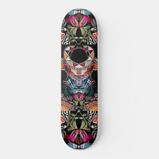 Kunst durch Davey AFRICANA 2 Skateboard (Vorderseite)