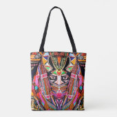 Kunst durch Davey AFRICANA Tasche (Rückseite)