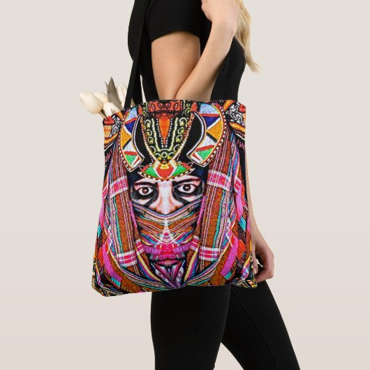 Kunst durch Davey AFRICANA Tasche (Von Nahem)
