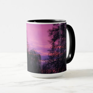 Kunst durch Gott ein herrlicher Sonnenaufgang Tasse