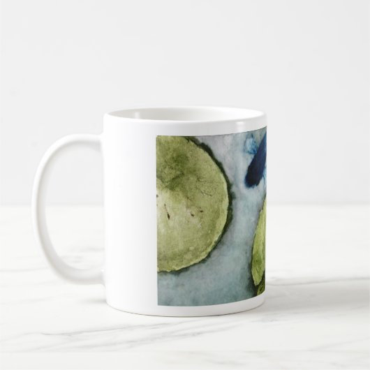 Kunst durch Heide Betta unter der Lilypads Tasse (Links)