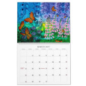 Kunst durch Kalender des Kennzeichen-2017 (Mär 2027)