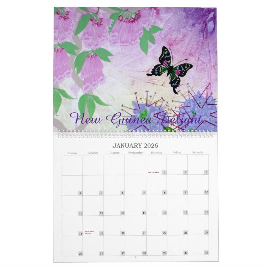 Kunst durch Kalender des Kennzeichen-2017 (Jan 2026)