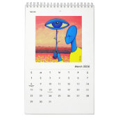 Kunst durch Malik - Kalender 2018 (Mär 2026)