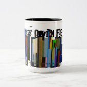 KUNST DURCH OWEN ZWEIFARBIGE TASSE (Mittel)