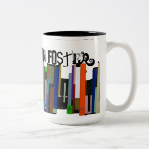 KUNST DURCH OWEN ZWEIFARBIGE TASSE
