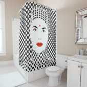 Kunst Duschvorhang (Beispiel)