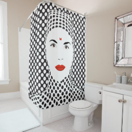 Kunst Duschvorhang