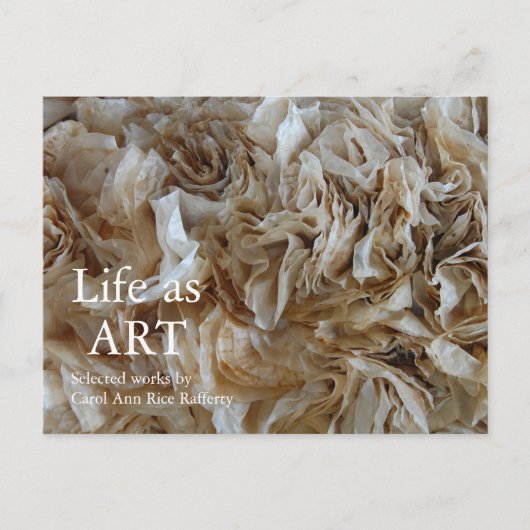 Kunst Einladung Postkarte anzeigen (Vorderseite)