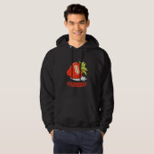 Kunst Erdbeere Hoodie (Vorne ganz)