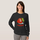 Kunst Erdbeere T-Shirt (Vorne ganz)