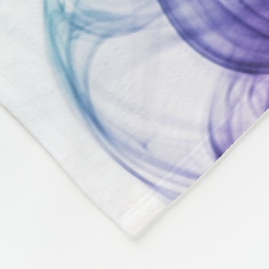 Kunst-Farben-Wasser-Strudel mit Namen Fleecedecke (Ecke)