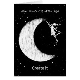 Kunst-Fee: Malen Sie den Mond - schaffen Sie Licht