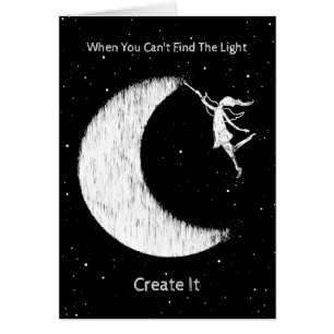 Kunst-Fee: Malen Sie den Mond - schaffen Sie Licht